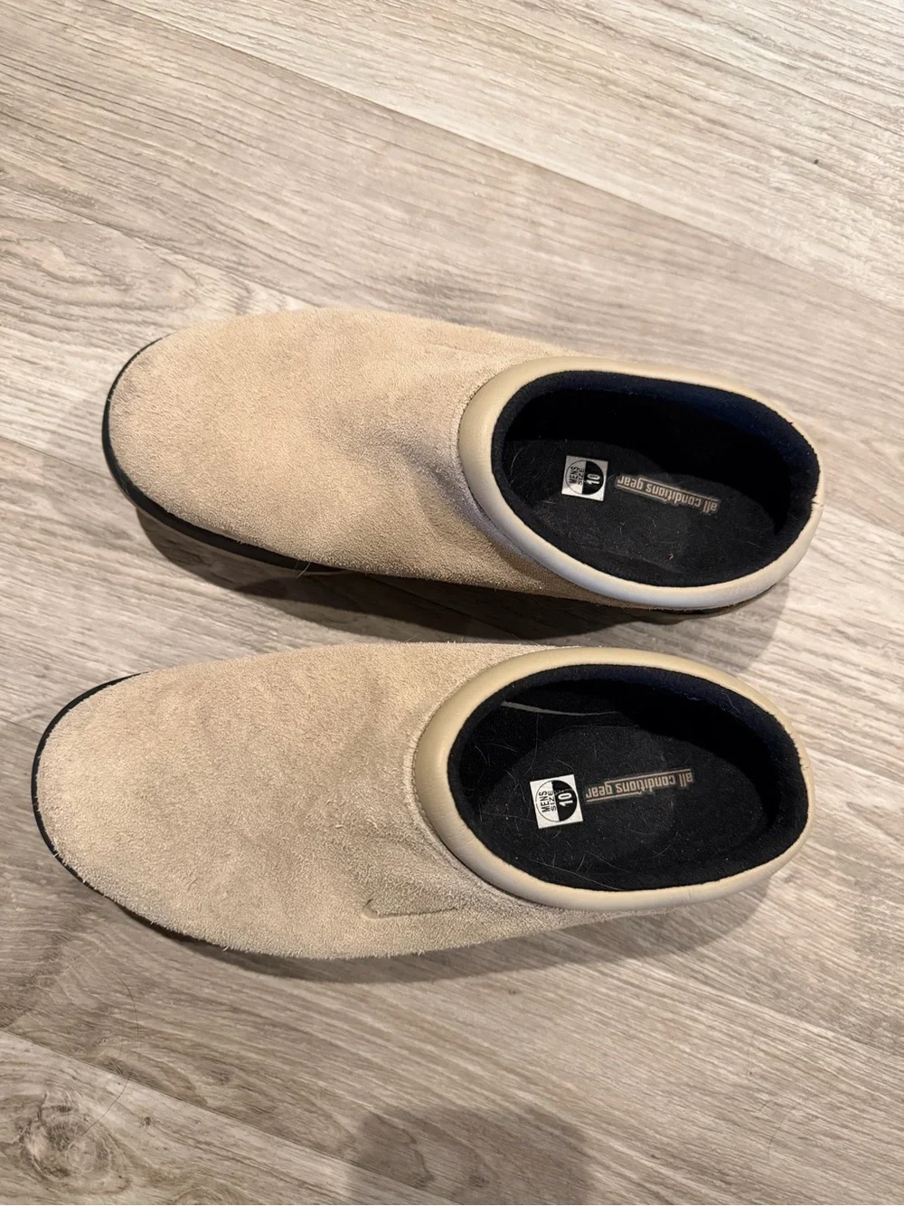 Nike suede upper